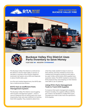 Buckeye Valley Fire
