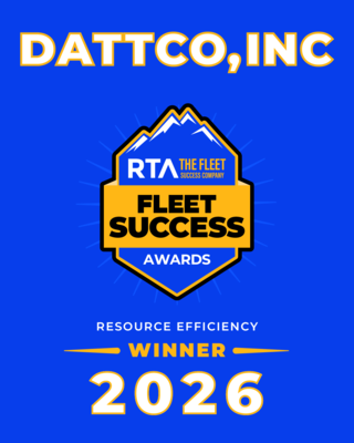 RTA Fleet Success Award Winner 2026 - DATTCO