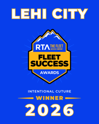 RTA Fleet Success Award Winner 2026 - Lehi City