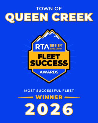 RTA Fleet Success Award Winner 2026 - Queen Creek