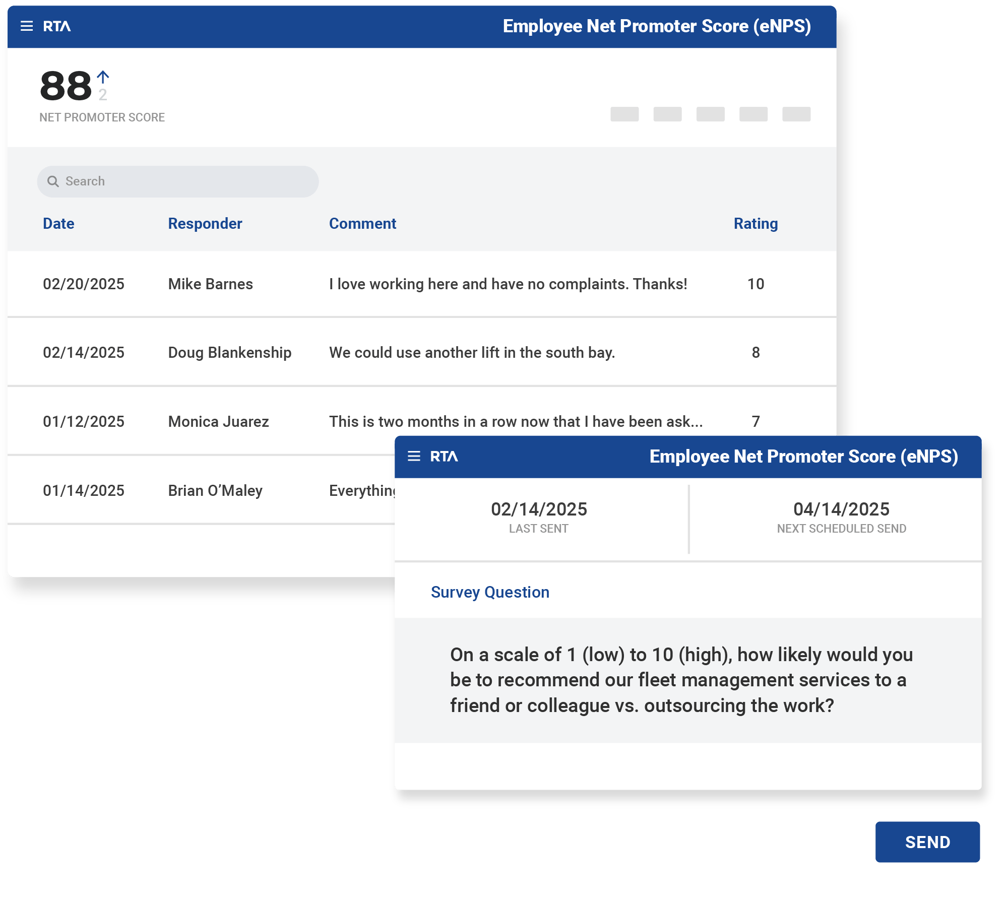RTA eNPS Survey