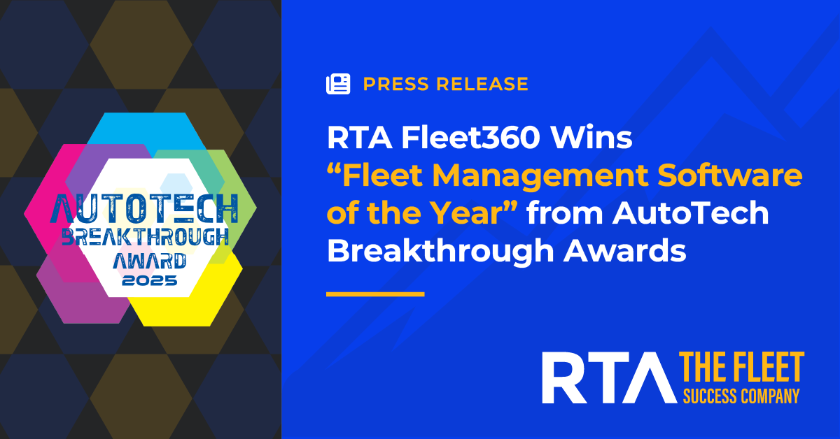 Software Rta Yoshimura RTA Fleet360 Wins 2025 “Fleet Management Software of the Year” from ...