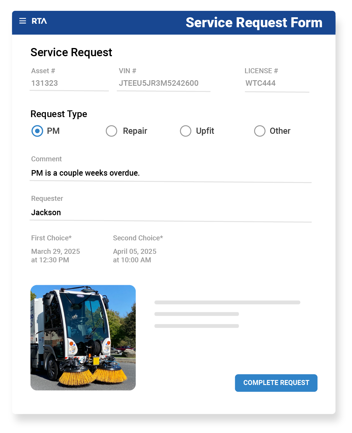 RTA-Service-Request-Form RTA-Service-Request-Form